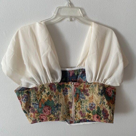 Cider Off the shoulder Corset Top - Picture 2 of 5